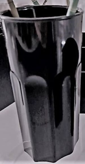 Πισίνας Πολυγωνικό SAN Μαύρο 400ml
